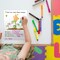 Mother’s Day Card Making Kit – 30pcs DIY Handprint Cards, 8.5 x 11 Inch Personalized Painting & Fill-in Greeting Cards for Mom, Classroom & Home Crafts